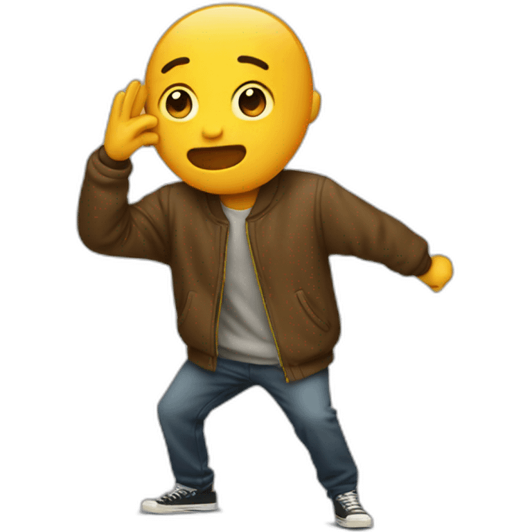 The dab emoji