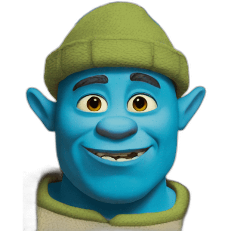 blue-shrek emoji