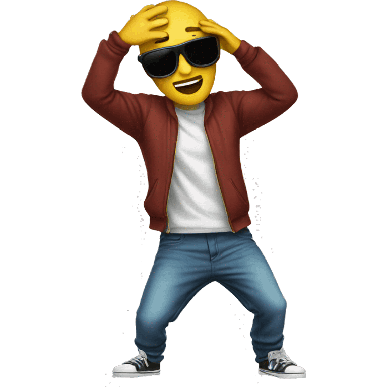 Dabbing emoji