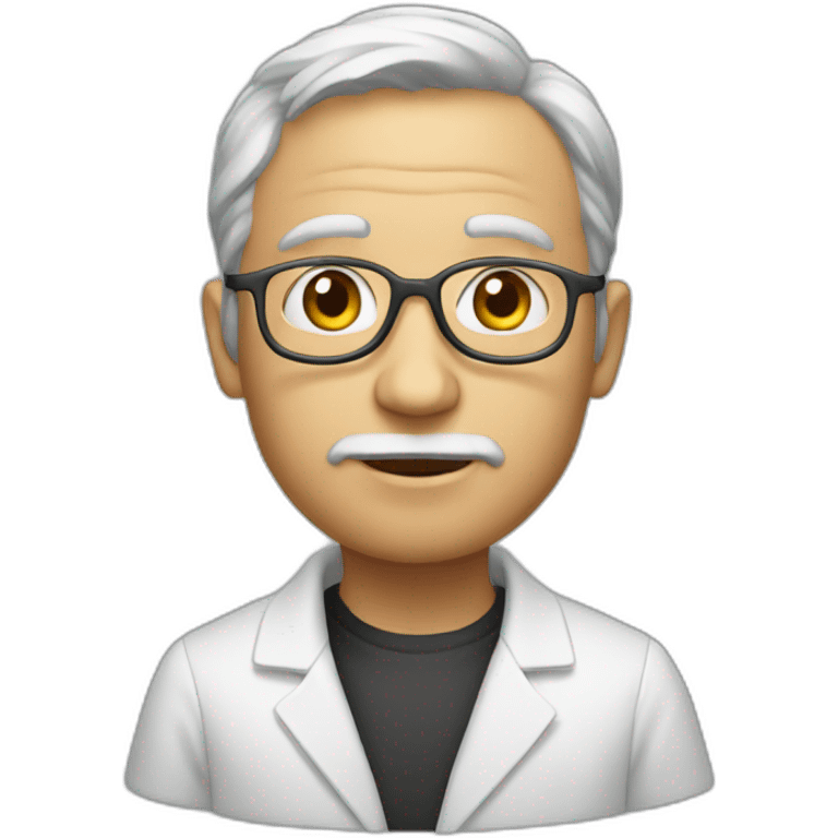 Un scientifique emoji