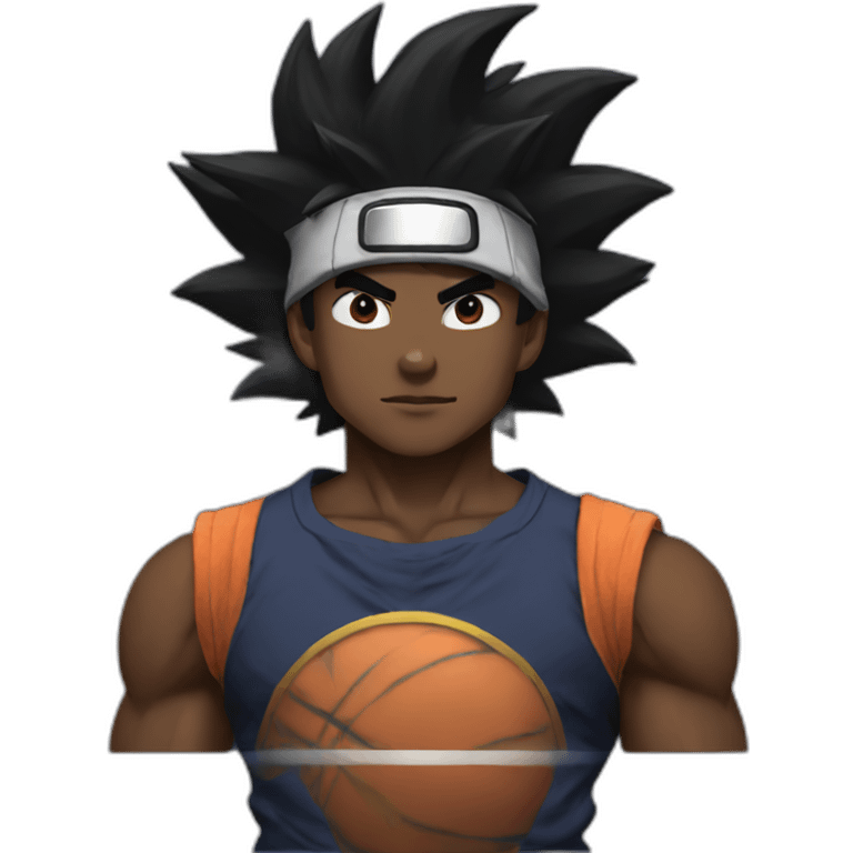 Black Goku emoji