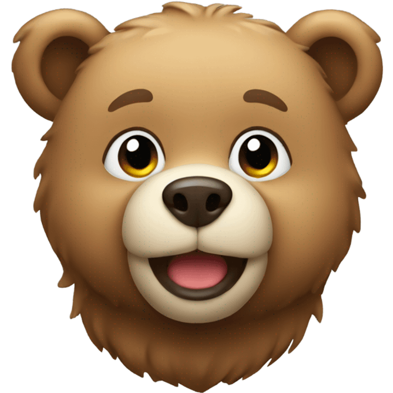 cute bear  emoji