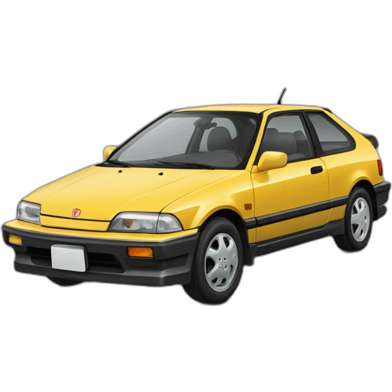 1992 honda civic hatchback emoji