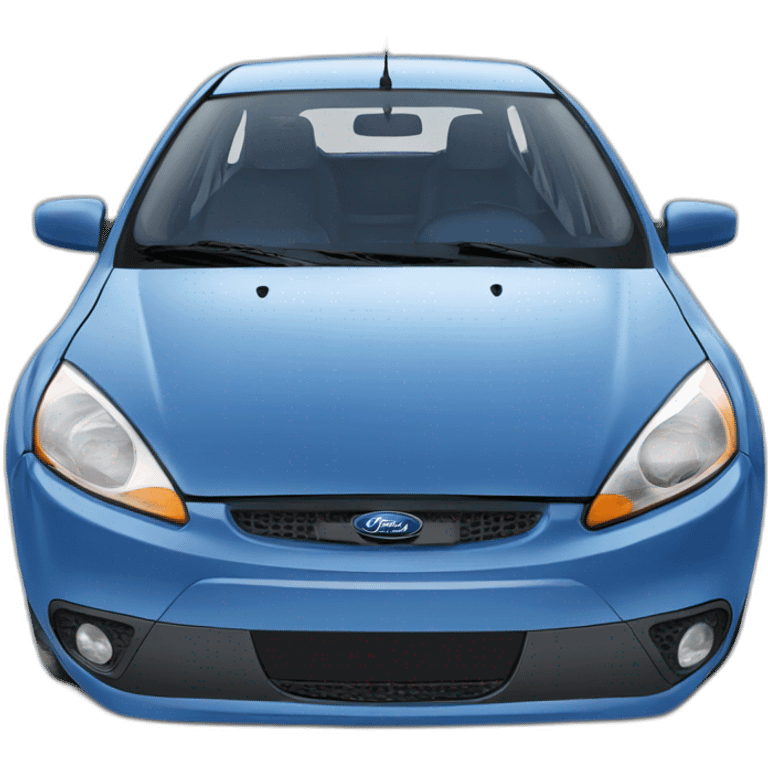 car ford focus 1999 in blue five doors emoji