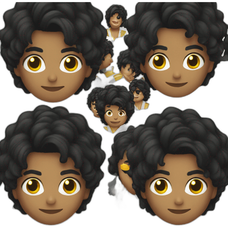 Michael Jackson face emoji emoji