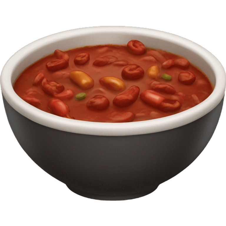 Bowl of chili emoji