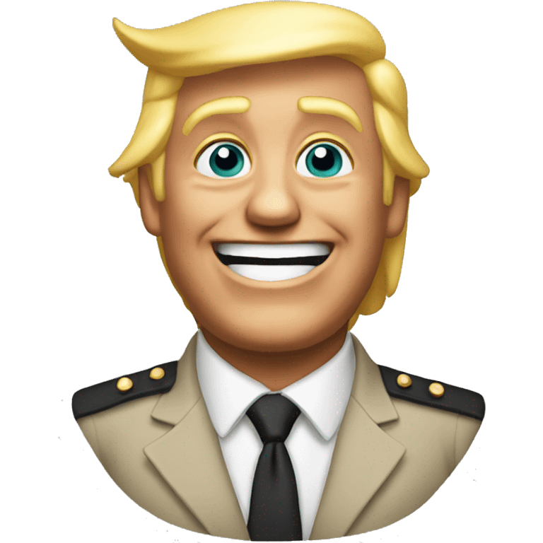 TRUMP happy emoji