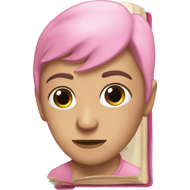 Libro rosa emoji