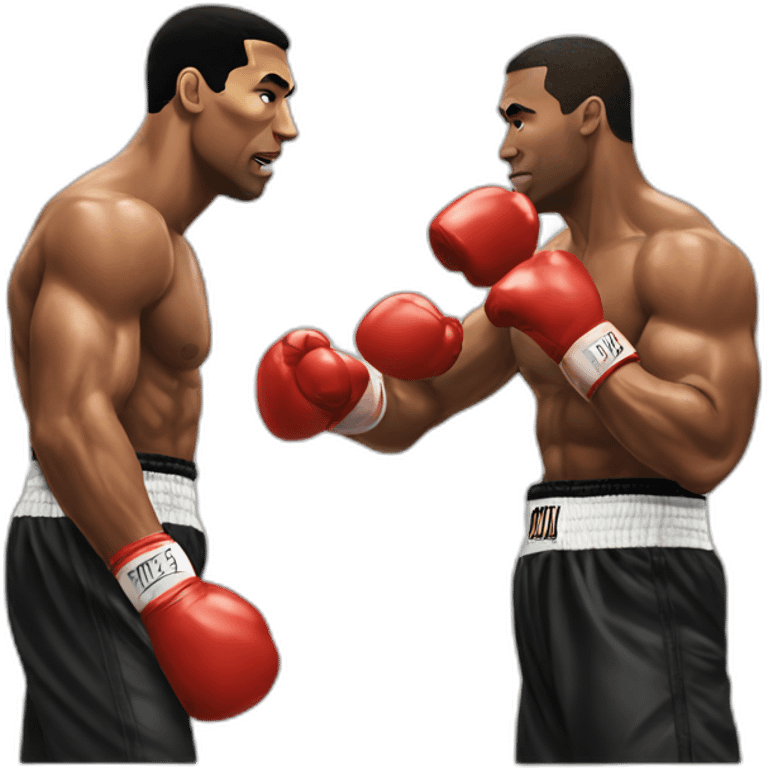 ali vs tyson emoji