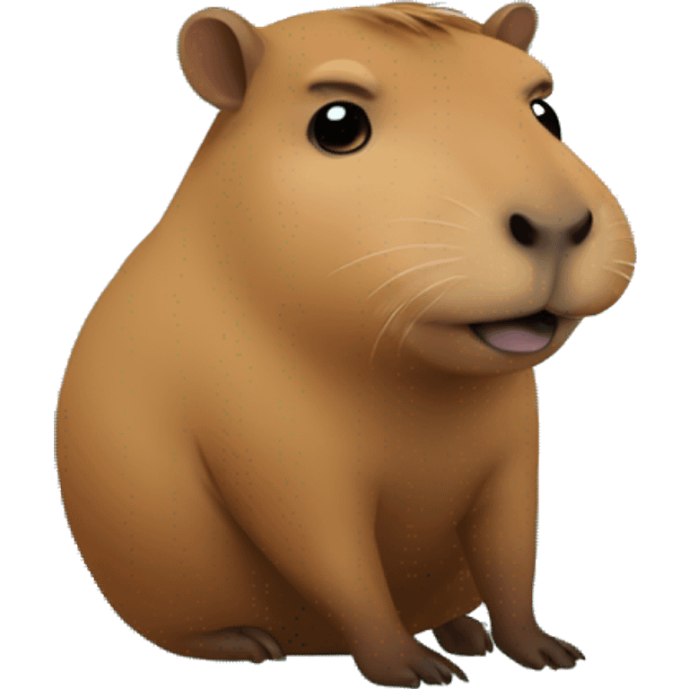 capybara with star emoji