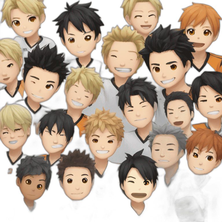 Haikyuu emoji