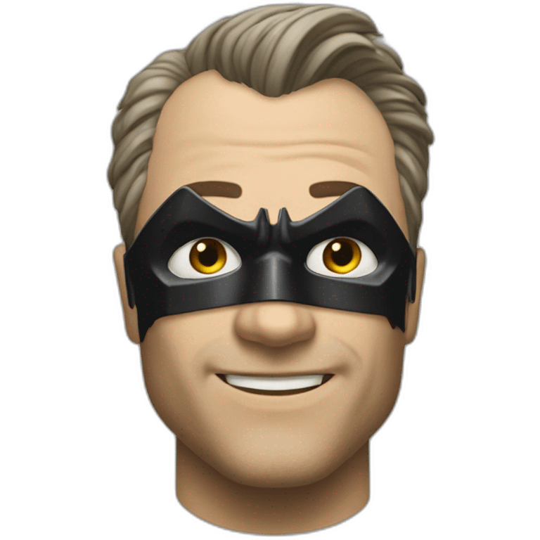 The dark knight batman flying movie emoji