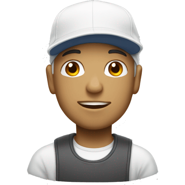 white cap no person emoji