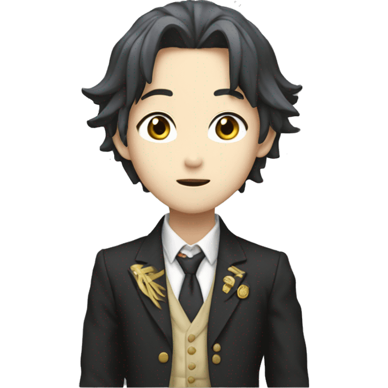 ayanokoji from 'classroom of elites' emoji