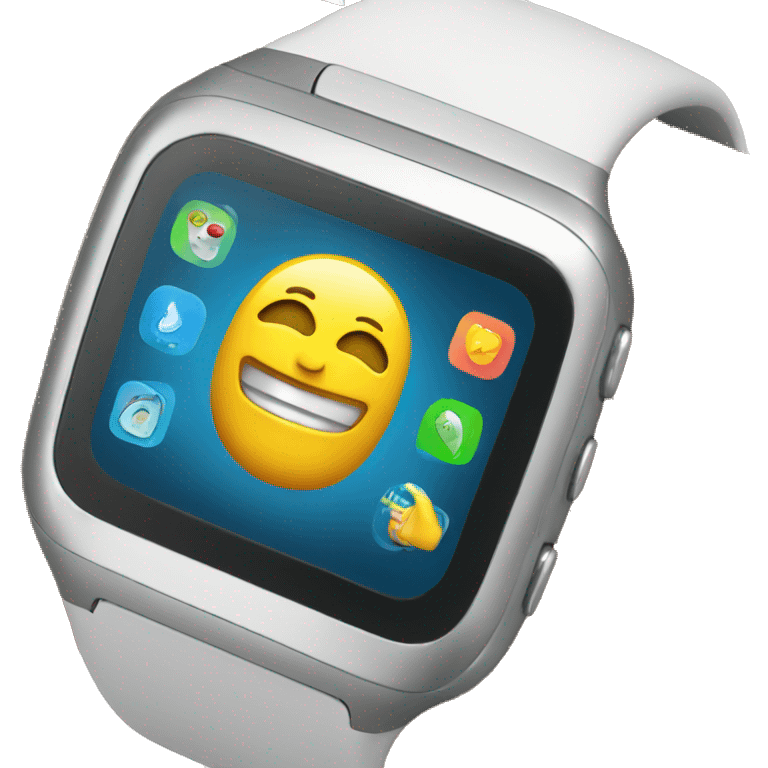 vibrating smartwatch emoji