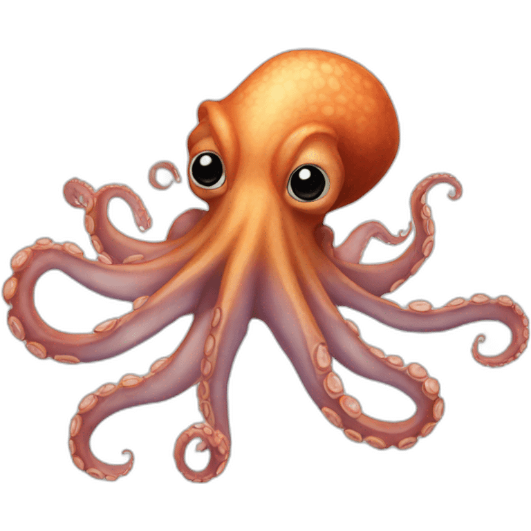 realistic octopus emoji