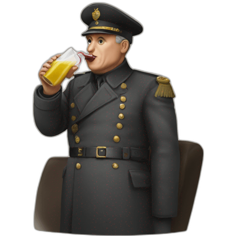 mussolini-drinking-juice emoji