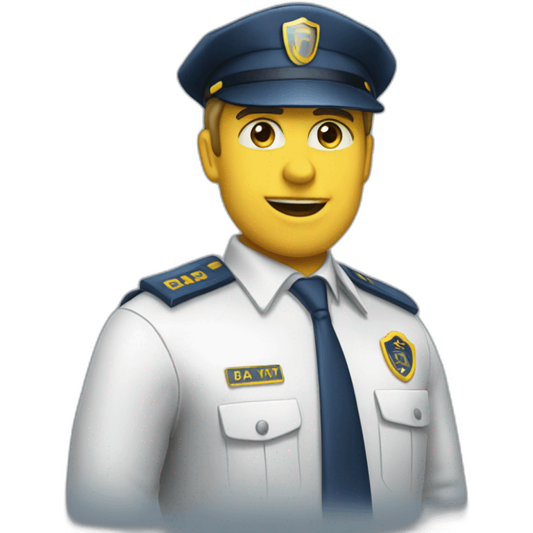 An airport parking manager emoji