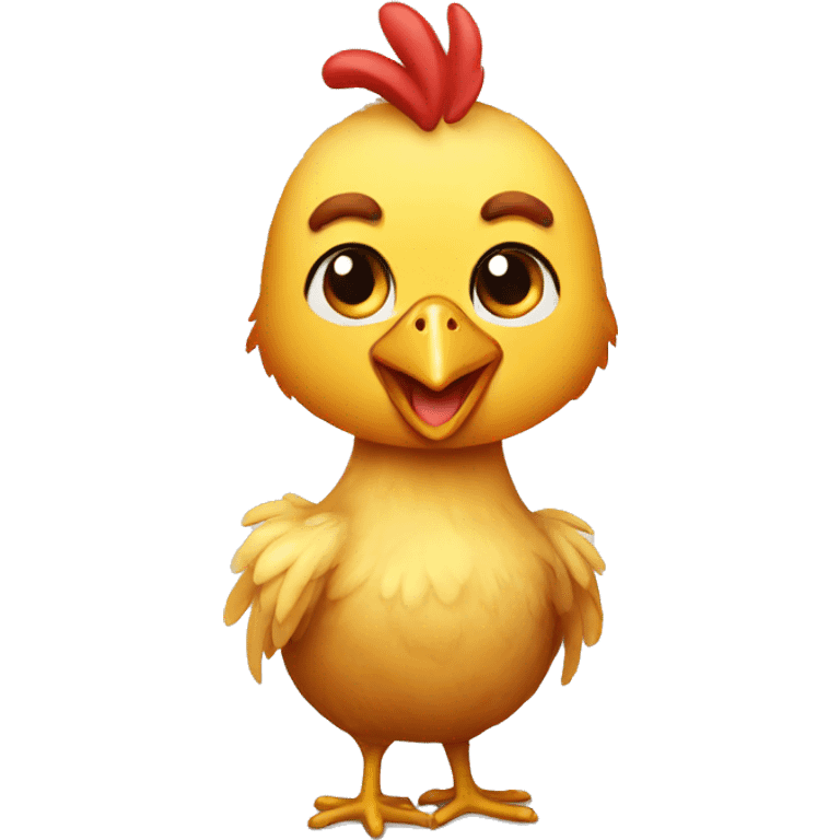 Chicken human emoji