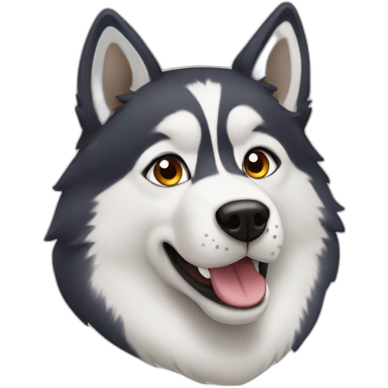 Husky emoji