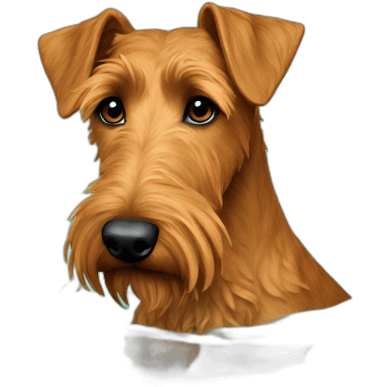 irish terrier swimming emoji