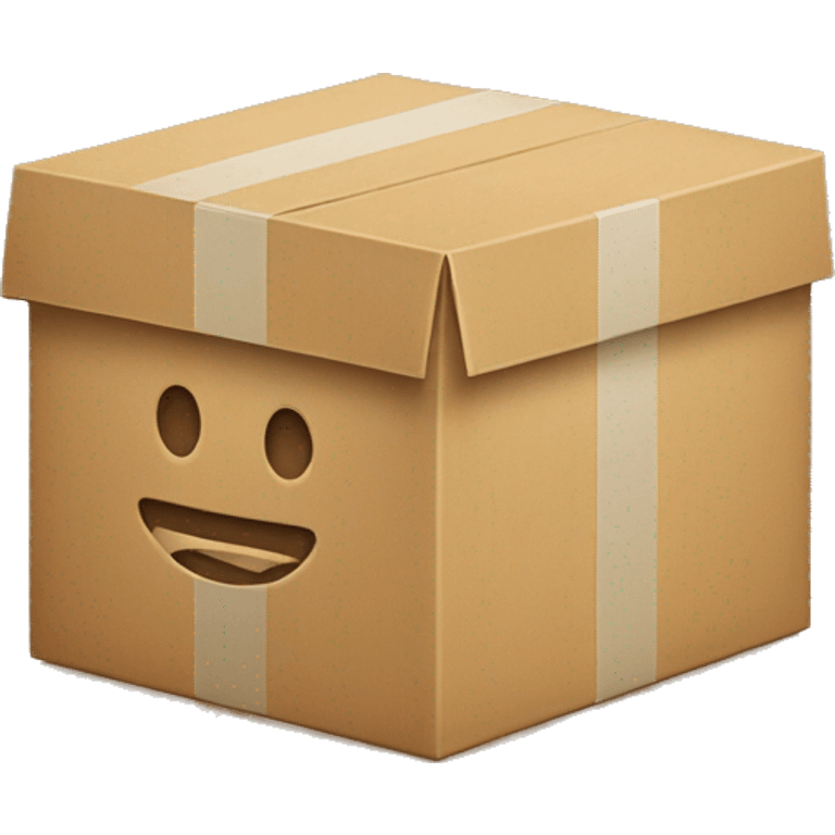 Box with second hand goods emoji