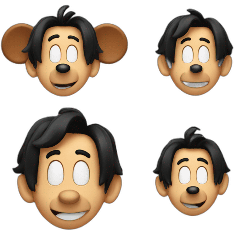 goofy from mickey mouse emoji