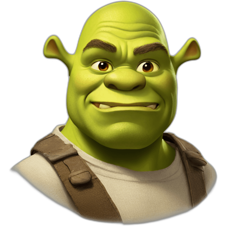 Shrek the ogre emoji