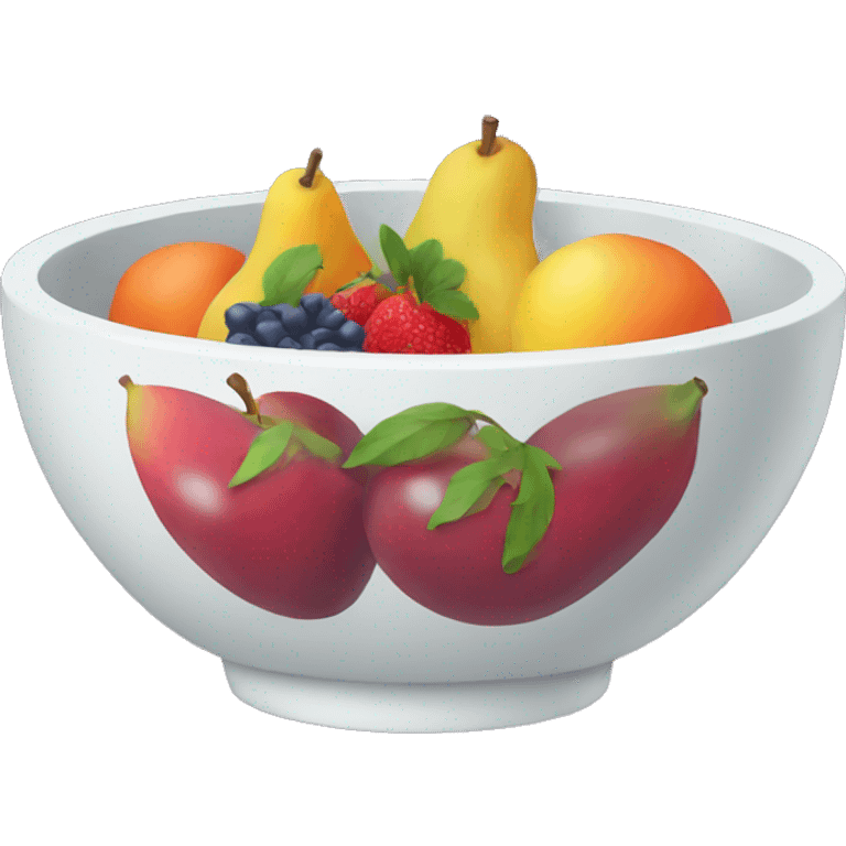 Fruit bowl emoji