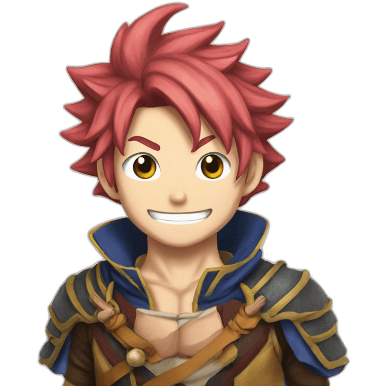 Natsu fairy tail emoji