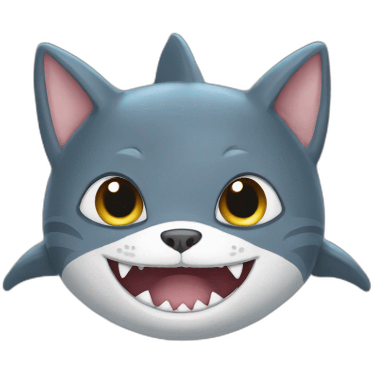 shark-cat emoji