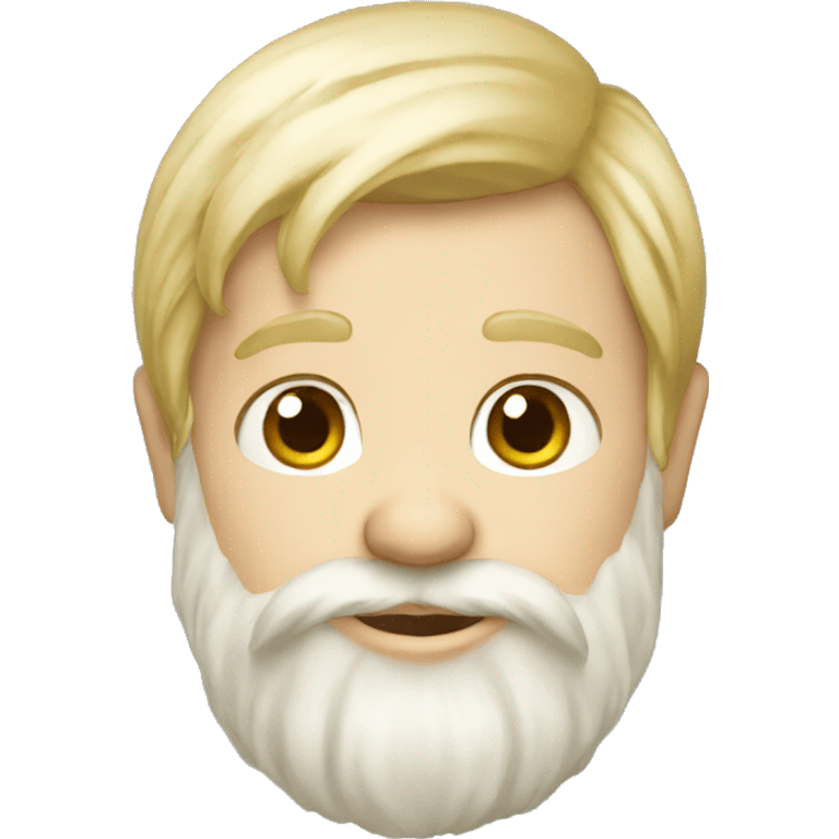 Gnome male blonde emoji