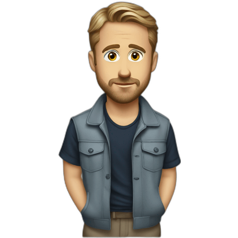 Ryan Gosling drive emoji