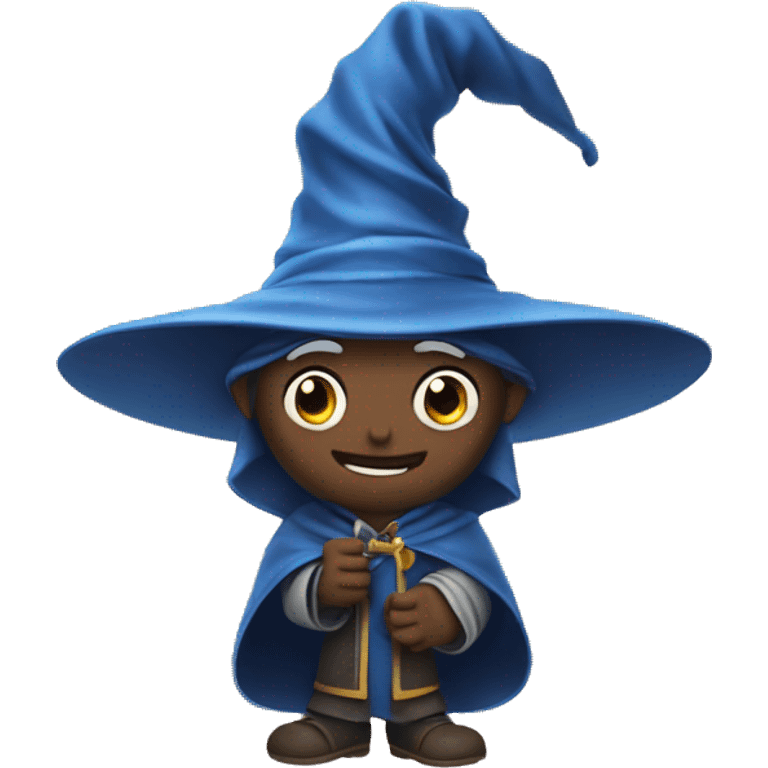 max the wizard with appe on his hand emoji