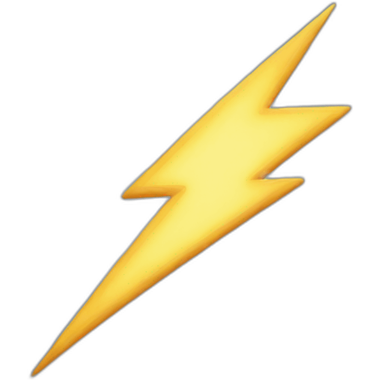 Lightning bolt emoji