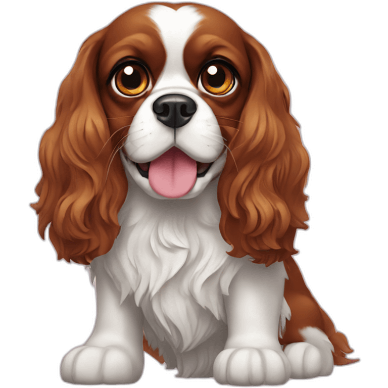 king charles spaniel emoji