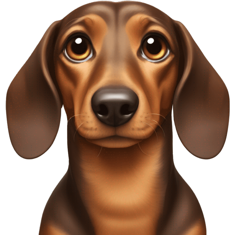 dachshund erapped by python emoji