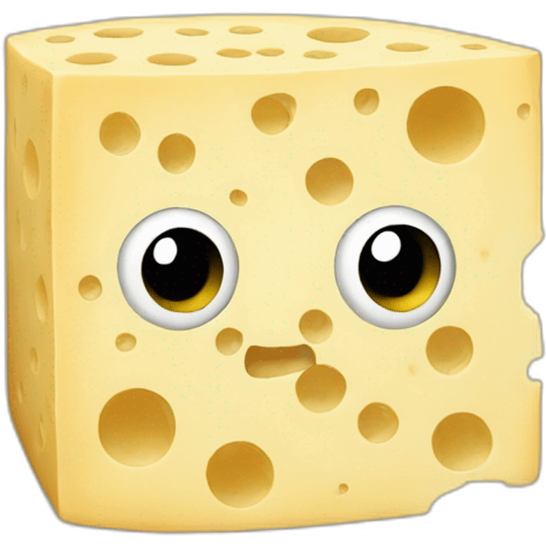 Swiss cheese emoji