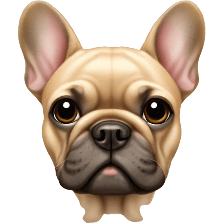 Tan French bulldog  emoji