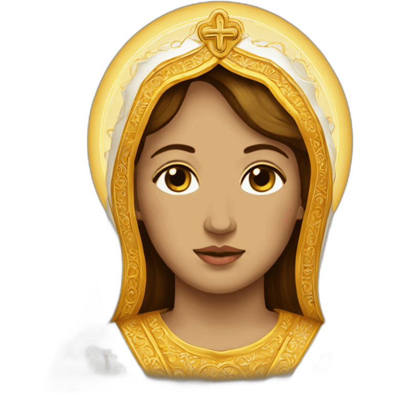 Orthodox Icon Theotokos emoji