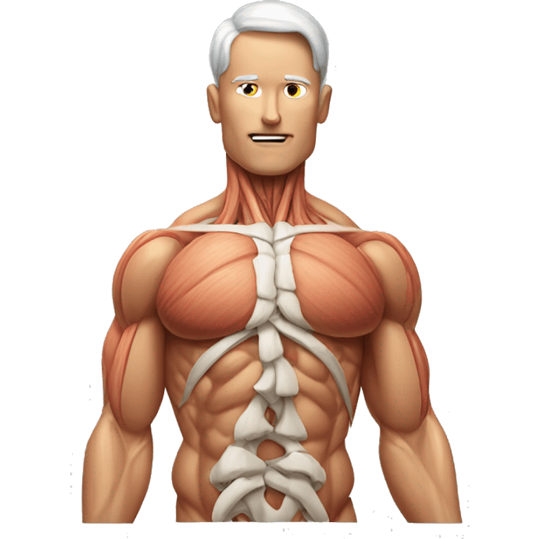 anatomical muscle emoji