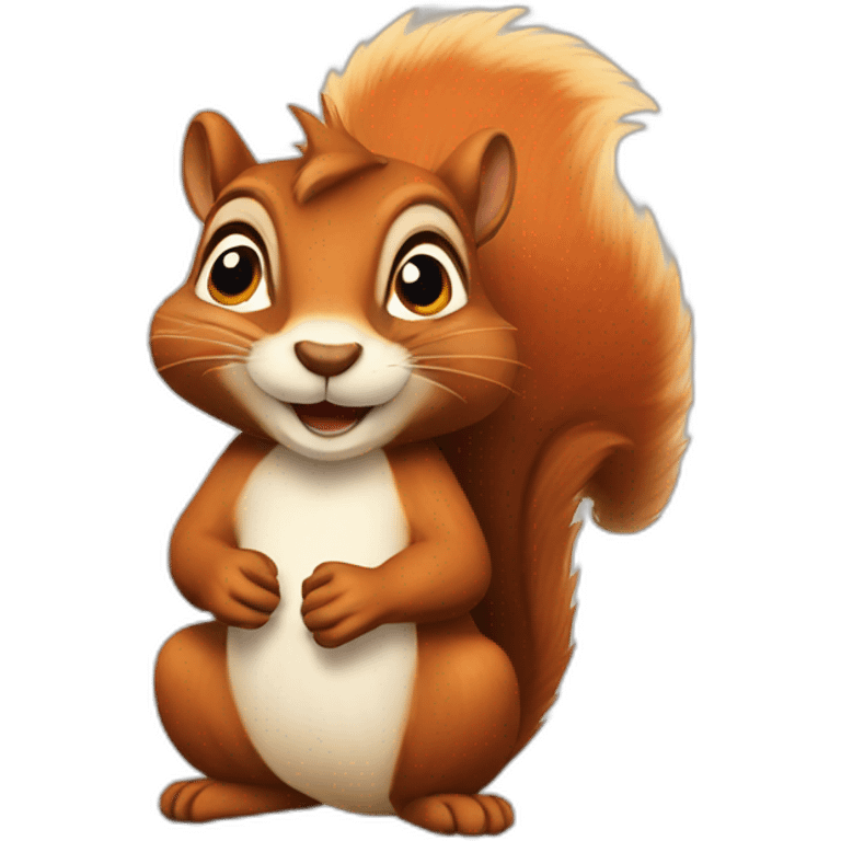 funny squirrel emoji