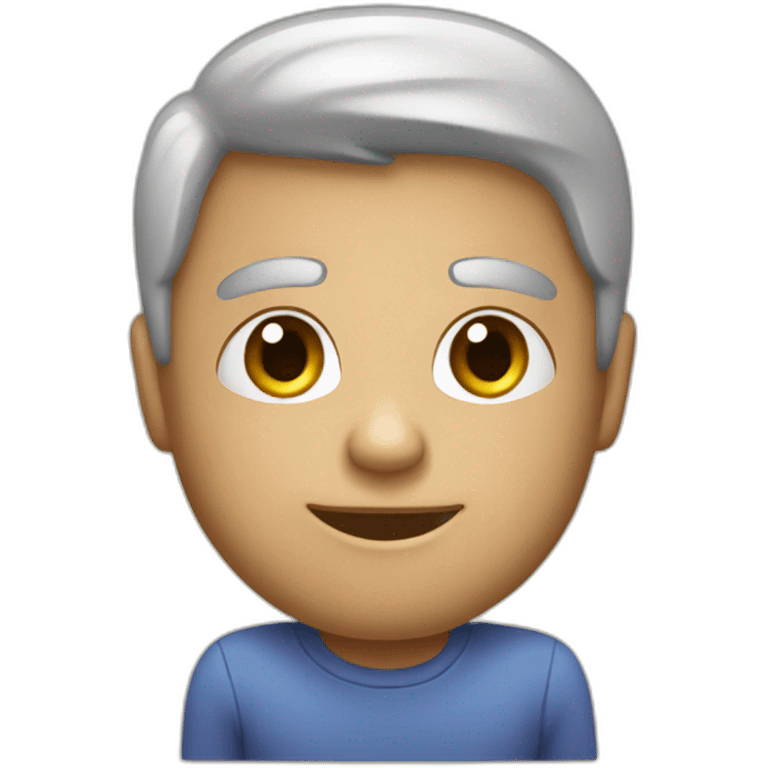 An iPhone android emoji