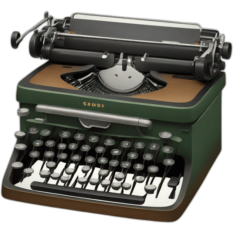 vintage typewriter emoji