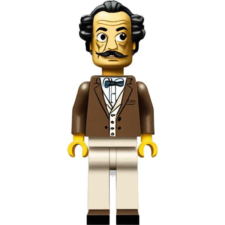 salvador dali lego full body emoji