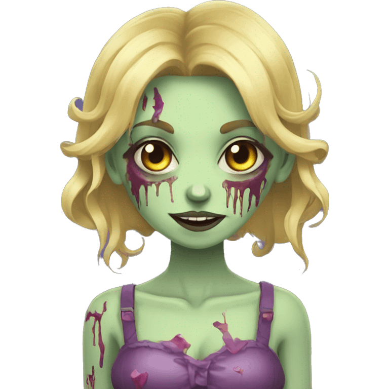 Mele Zombie Magical girl emoji