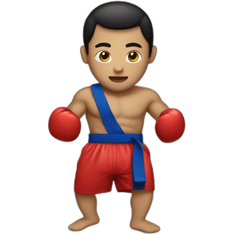 Thai boxing emoji