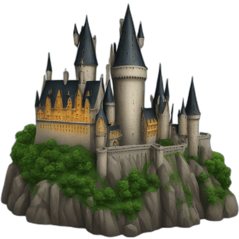 Hogwarts Castle emoji