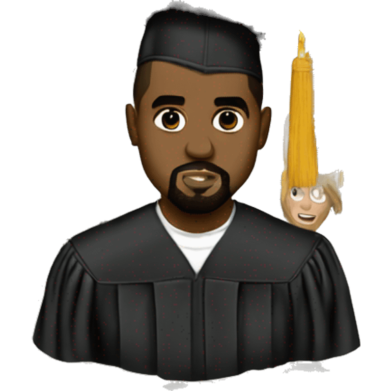 Kanye west graduation  emoji