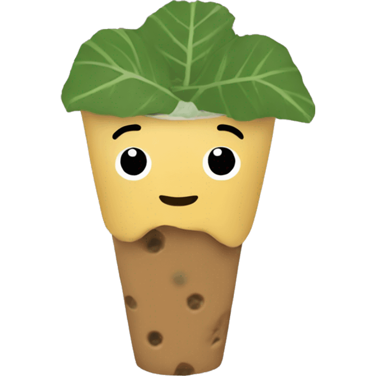 Boba taro emoji